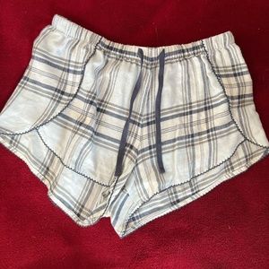 Free Press Pajama Fleece Shorts NWOT